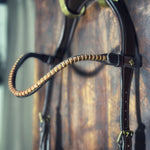 Masego Horsewear Slim klinker Golden peach Browband - MASEGO horsewear - Equiluxe Tack