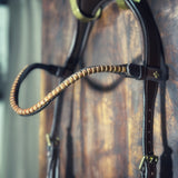 Masego Horsewear Slim klinker Golden peach Browband - MASEGO horsewear - Equiluxe Tack
