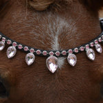 Masego Light Pink Raindrop Browband - MASEGO horsewear - Equiluxe Tack