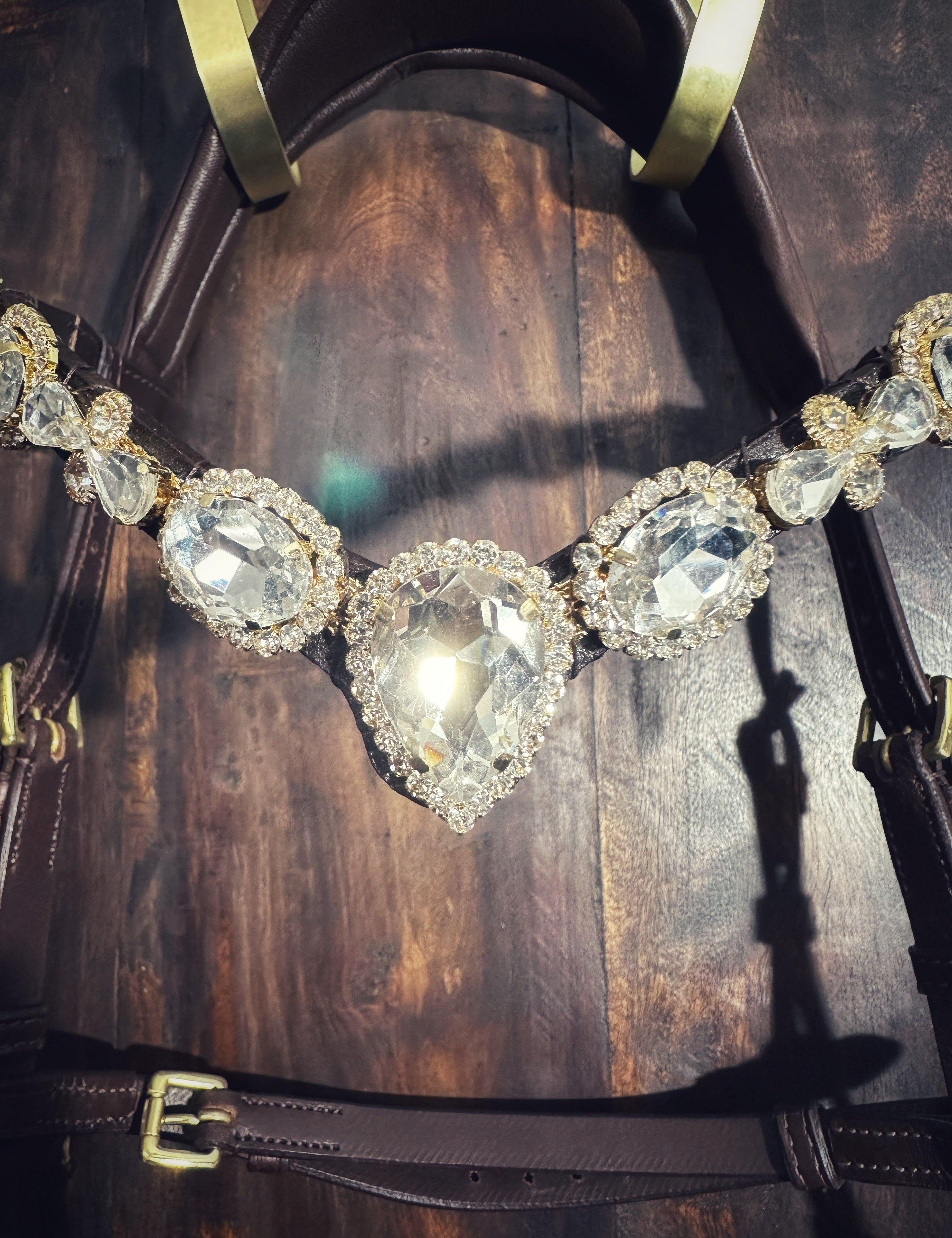 Masego Stardust Italian Leather Browband - MASEGO horsewear - Equiluxe Tack