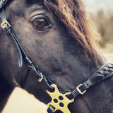 Masego Zoe Italian Leather Hackamore Bridle - MASEGO horsewear - Equiluxe Tack