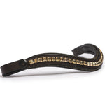 Midas Touch - Limited Edition Brown Leather Browband - Halter Ego® - Equiluxe Tack