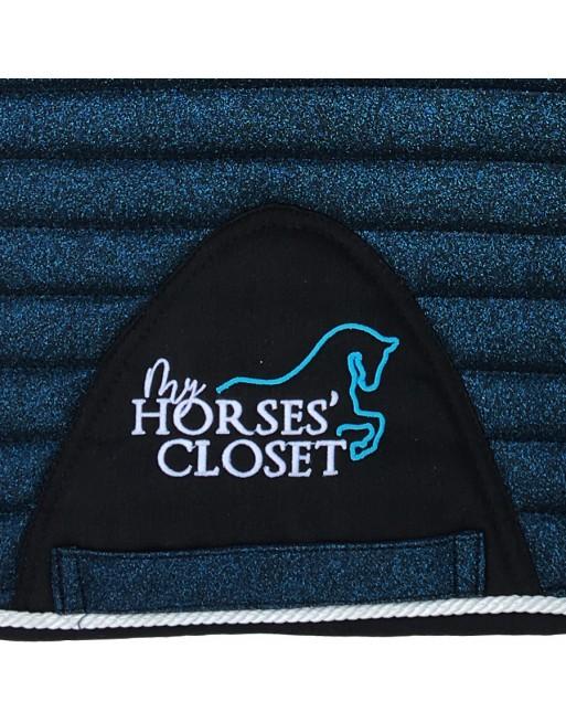 Midnight Blue Dressage Pad - Equiluxe Tack
