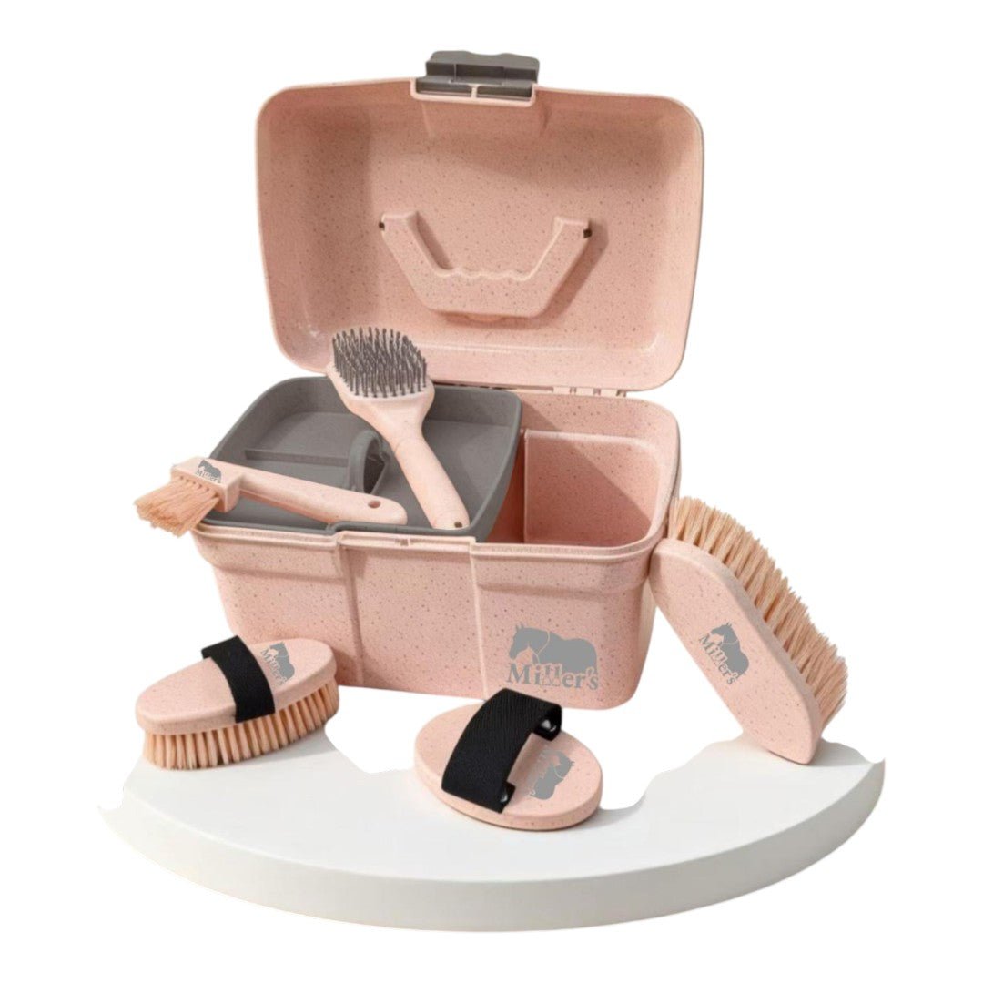 Miller's Eco Grooming Set of 5 Brushes - Breeches.com - Equiluxe Tack