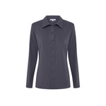 Milrey Callie Blouse Long Sleeve - Dark Grey (Pre - order) - Milrey - Equiluxe Tack