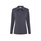 Milrey Callie Blouse Long Sleeve - Dark Grey (Pre - order) - Milrey - Equiluxe Tack