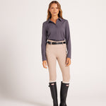 Milrey Callie Blouse Long Sleeve - Dark Grey (Pre - order) - Milrey - Equiluxe Tack
