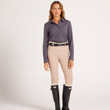 Milrey Callie Blouse Long Sleeve - Dark Grey (Pre - order) - Milrey - Equiluxe Tack