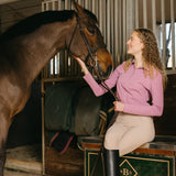 Milrey Callie Blouse Long Sleeve - Rose Pink - Milrey - Equiluxe Tack