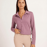 Milrey Callie Blouse Long Sleeve - Rose Pink - Milrey - Equiluxe Tack