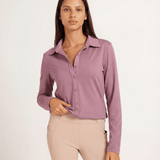 Milrey Callie Blouse Long Sleeve - Rose Pink - Milrey - Equiluxe Tack
