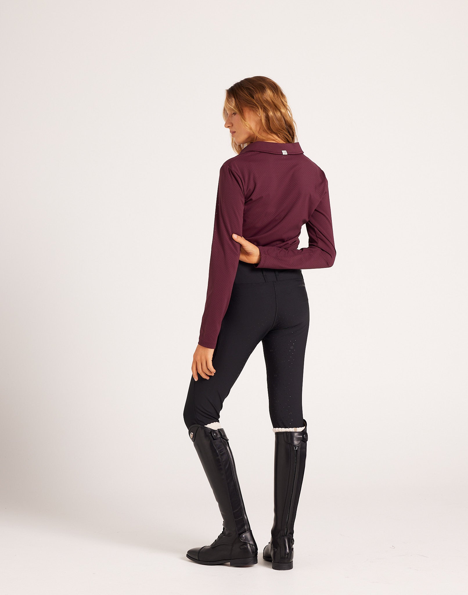 Milrey Callie Blouse Long Sleeve - Sumac (Pre - order) - Milrey - Equiluxe Tack