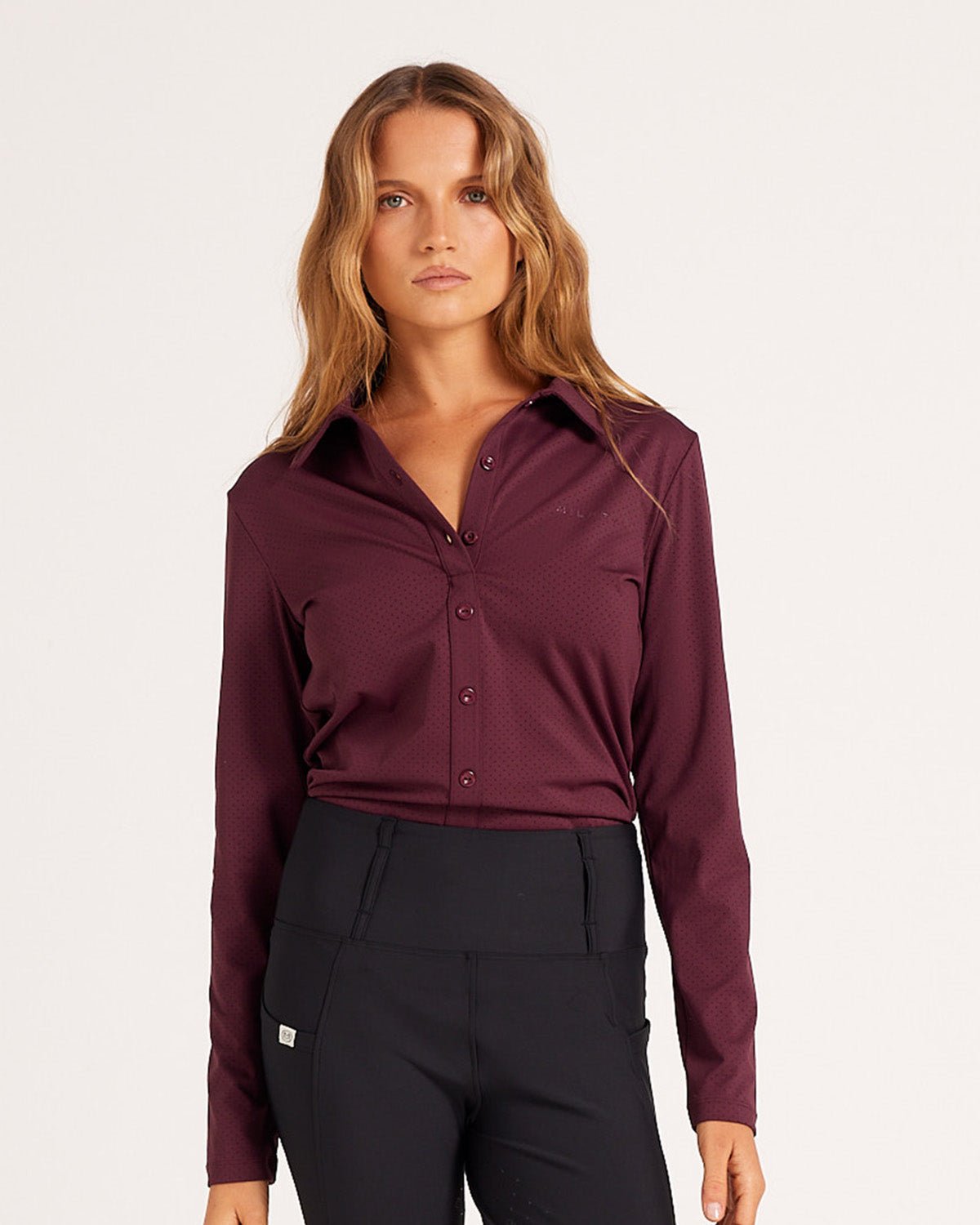 Milrey Callie Blouse Long Sleeve - Sumac (Pre - order) - Milrey - Equiluxe Tack
