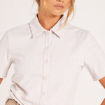 Milrey Callie Blouse Short Sleeve - Stone - Milrey - Equiluxe Tack