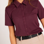 Milrey Callie Blouse Short Sleeve - Sumac - Milrey - Equiluxe Tack
