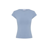 Milrey Darla Cap Sleeve - Washed Blue - Milrey - Equiluxe Tack