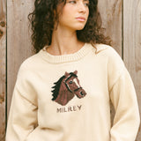 Milrey Horse Head Sweater - Andy - Milrey - Equiluxe Tack
