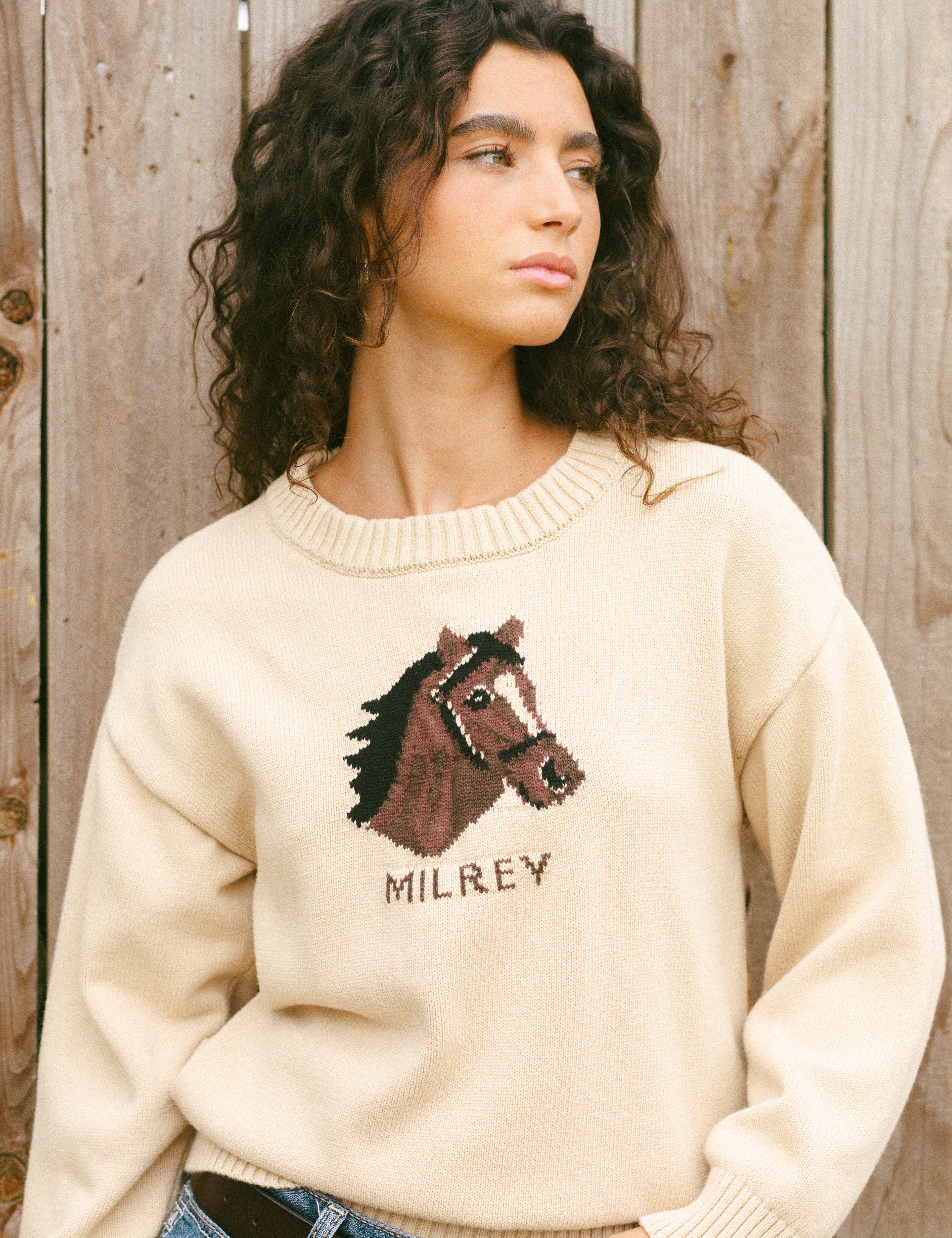 Milrey Horse Head Sweater - Andy - Milrey - Equiluxe Tack
