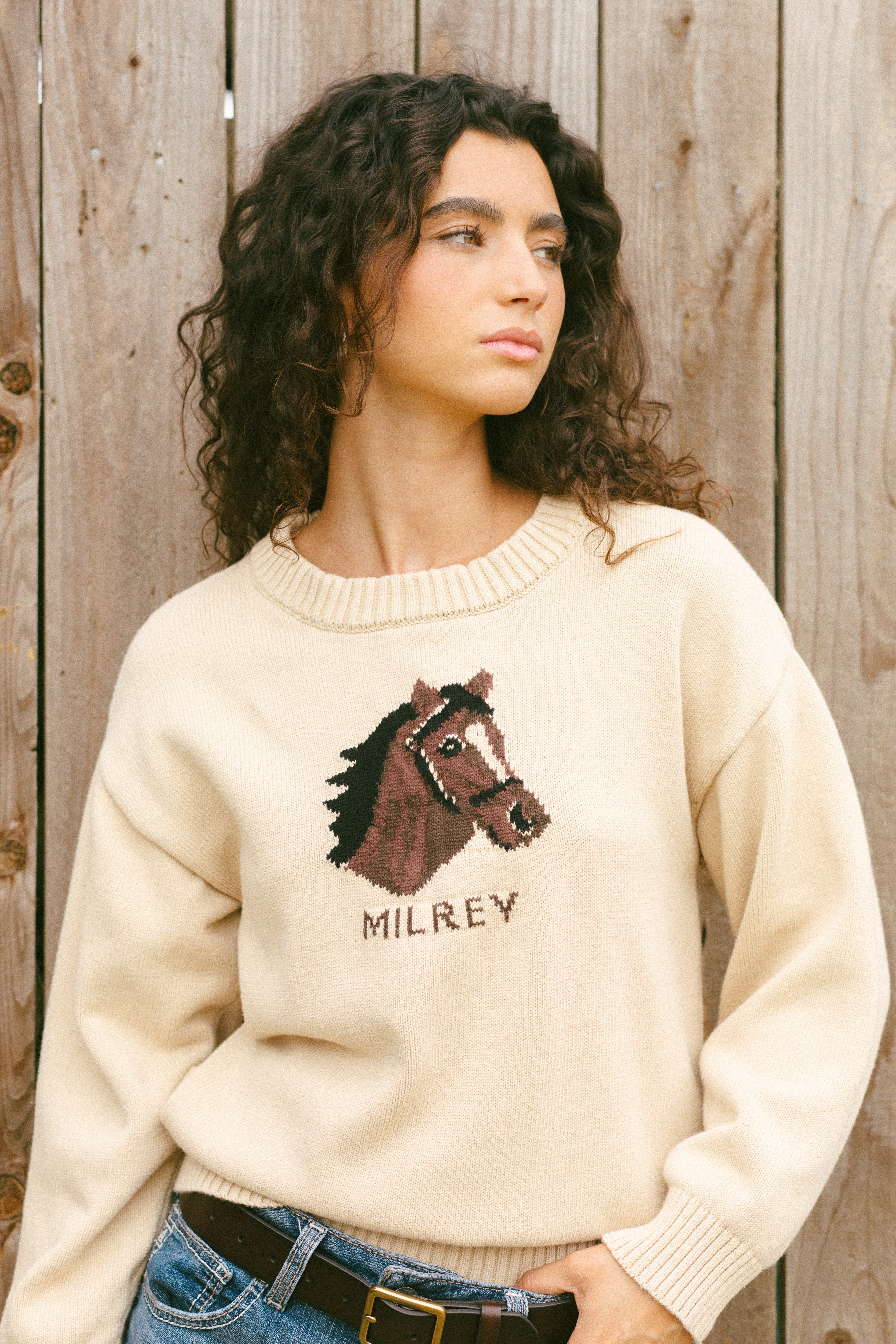 Milrey Horse Head Sweater - Andy - Milrey - Equiluxe Tack