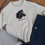 Milrey Horse Head Sweater - Andy (Pre - order) - Milrey - Equiluxe Tack