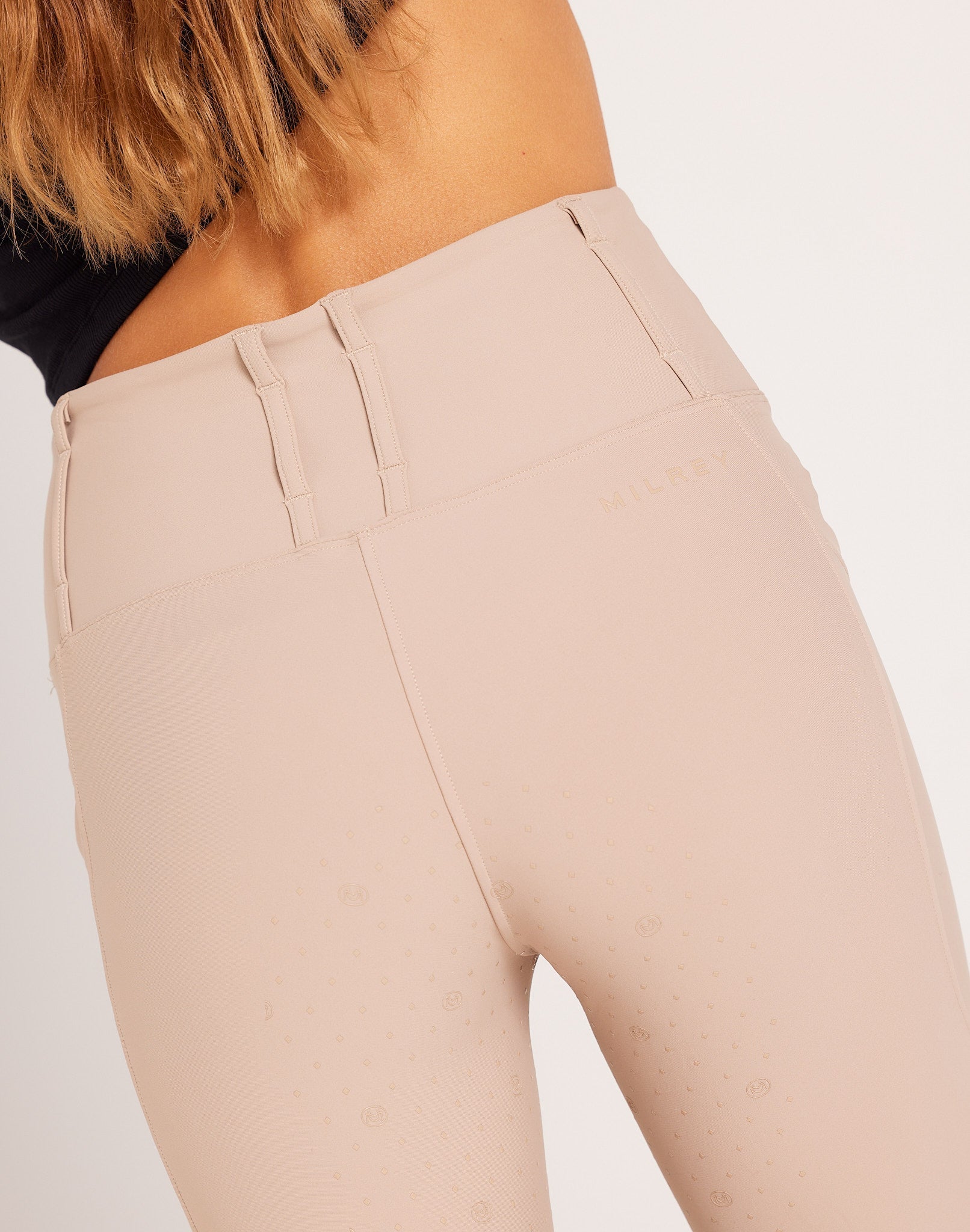 Milrey Signature Breeches - Beige - Milrey - Equiluxe Tack