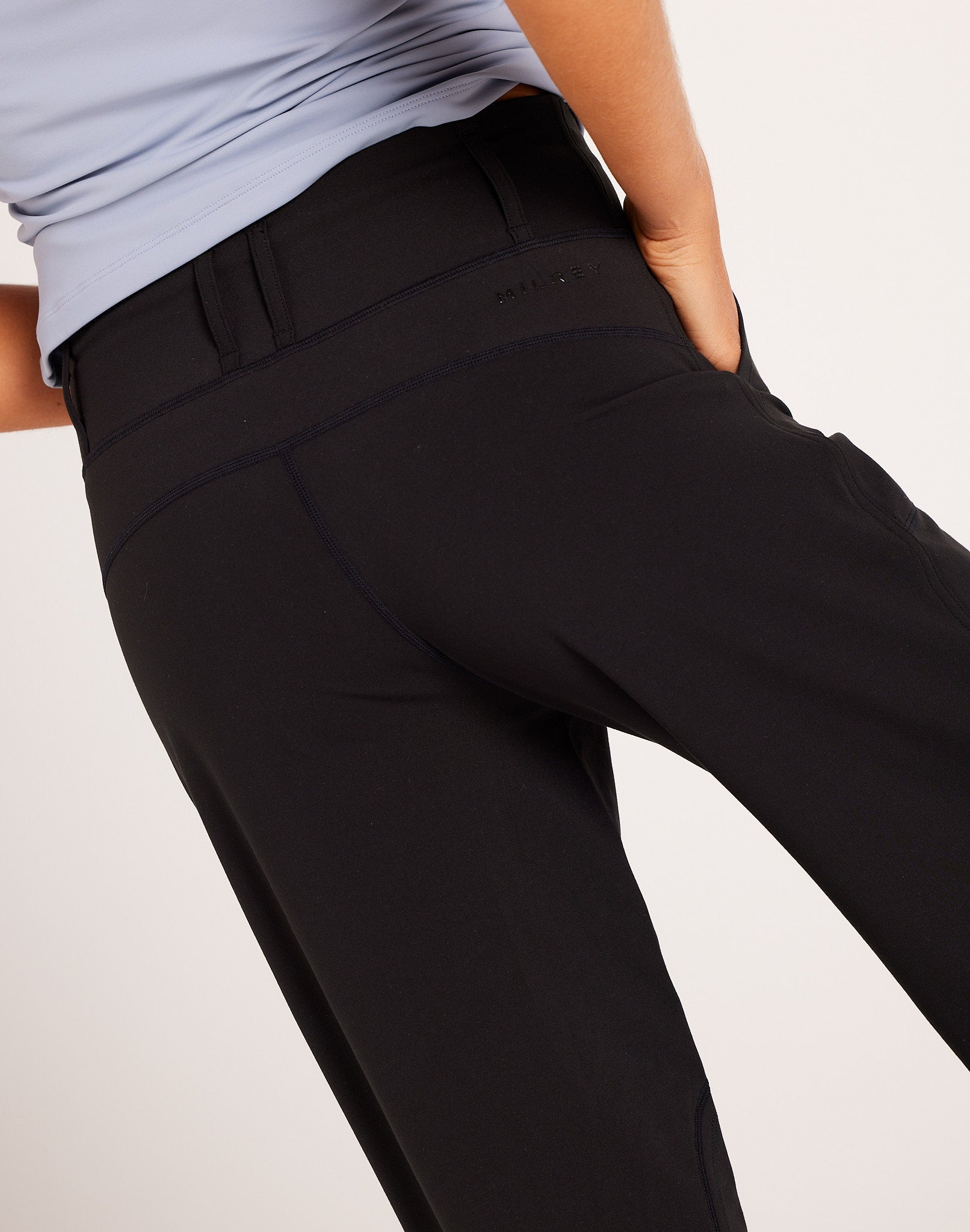 Milrey Straight Leg Barn Pants - Black - Milrey - Equiluxe Tack