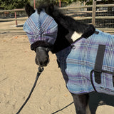 Mini/Pony Fly Mask with Fleece Trim & Dual Ear Openings 73% UV *New Design - Kensington Protective Products - Equiluxe Tack