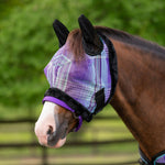 Mini/Pony Fly Mask with Fleece Trim & Soft Mesh Ears 73% UV *New Style* - Kensington Protective Products - Equiluxe Tack