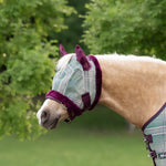 Mini/Pony Fly Mask with Fleece Trim & Soft Mesh Ears 73% UV *New Style* - Kensington Protective Products - Equiluxe Tack