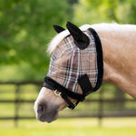 Mini/Pony Fly Mask with Fleece Trim & Soft Mesh Ears 73% UV *New Style* - Kensington Protective Products - Equiluxe Tack