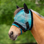 Mini/Pony Fly Mask with Fleece Trim & Soft Mesh Ears 73% UV *New Style* - Kensington Protective Products - Equiluxe Tack