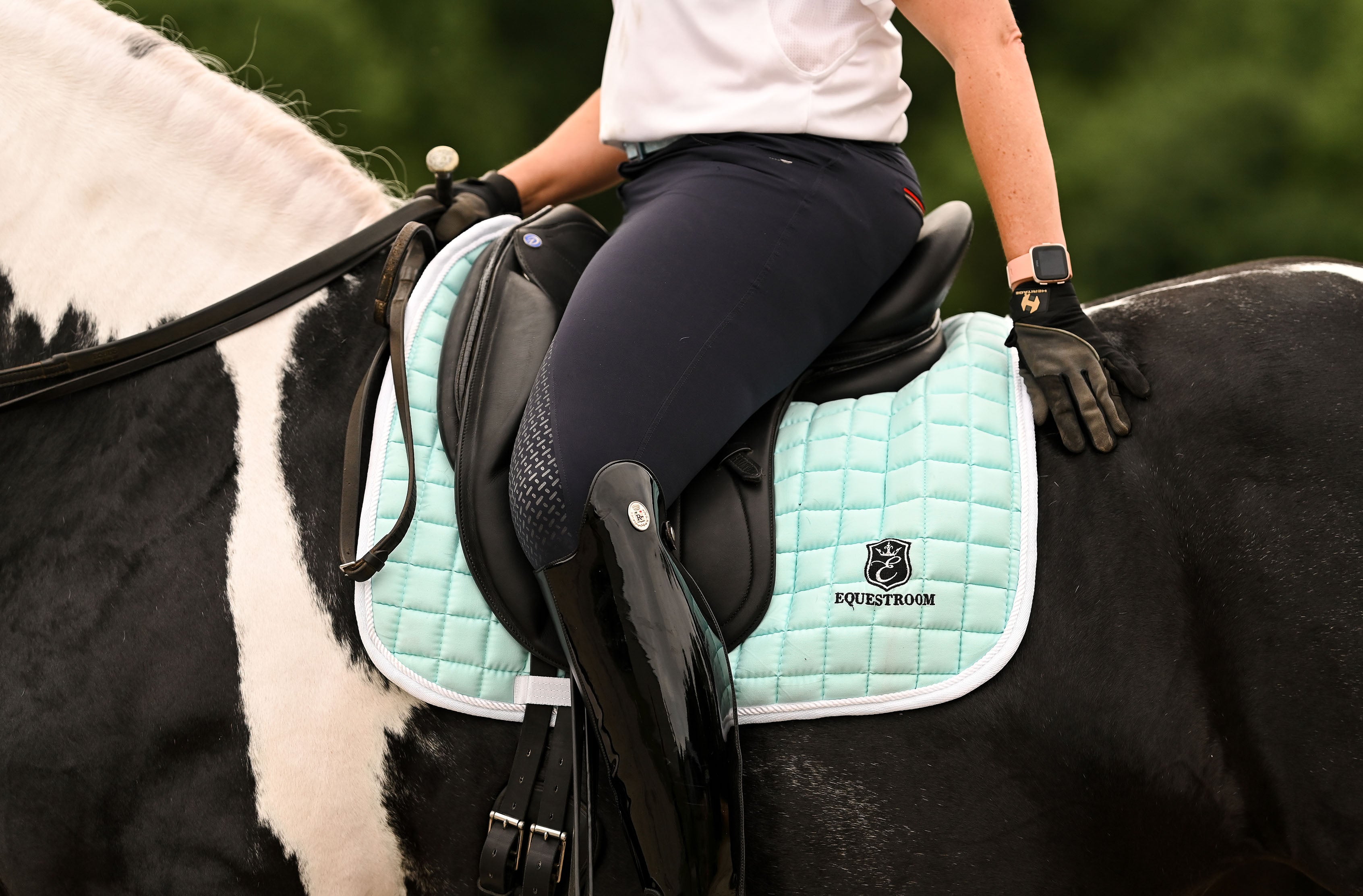 Mint Green Saddle Pad - Equestroom - Equiluxe Tack