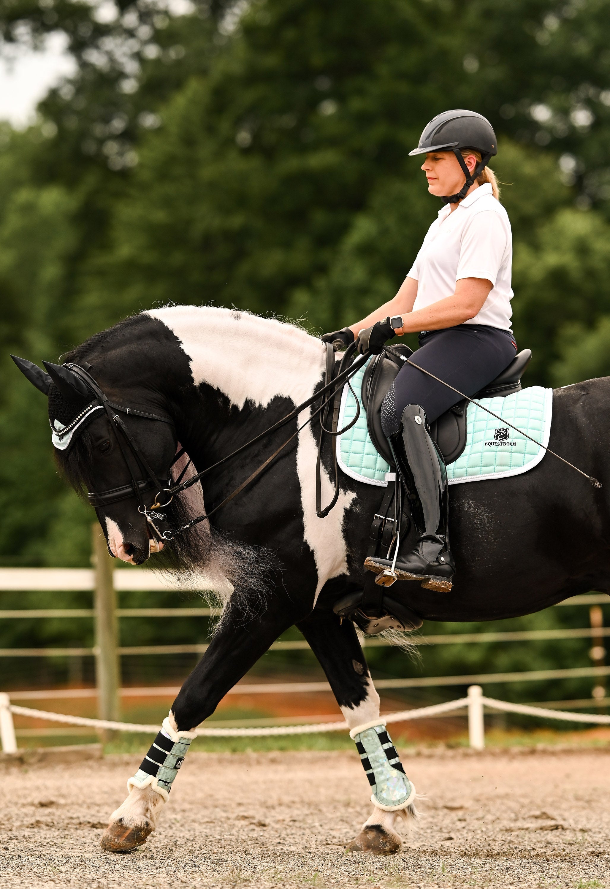 Mint Green Saddle Pad Set - Equestroom - Equiluxe Tack
