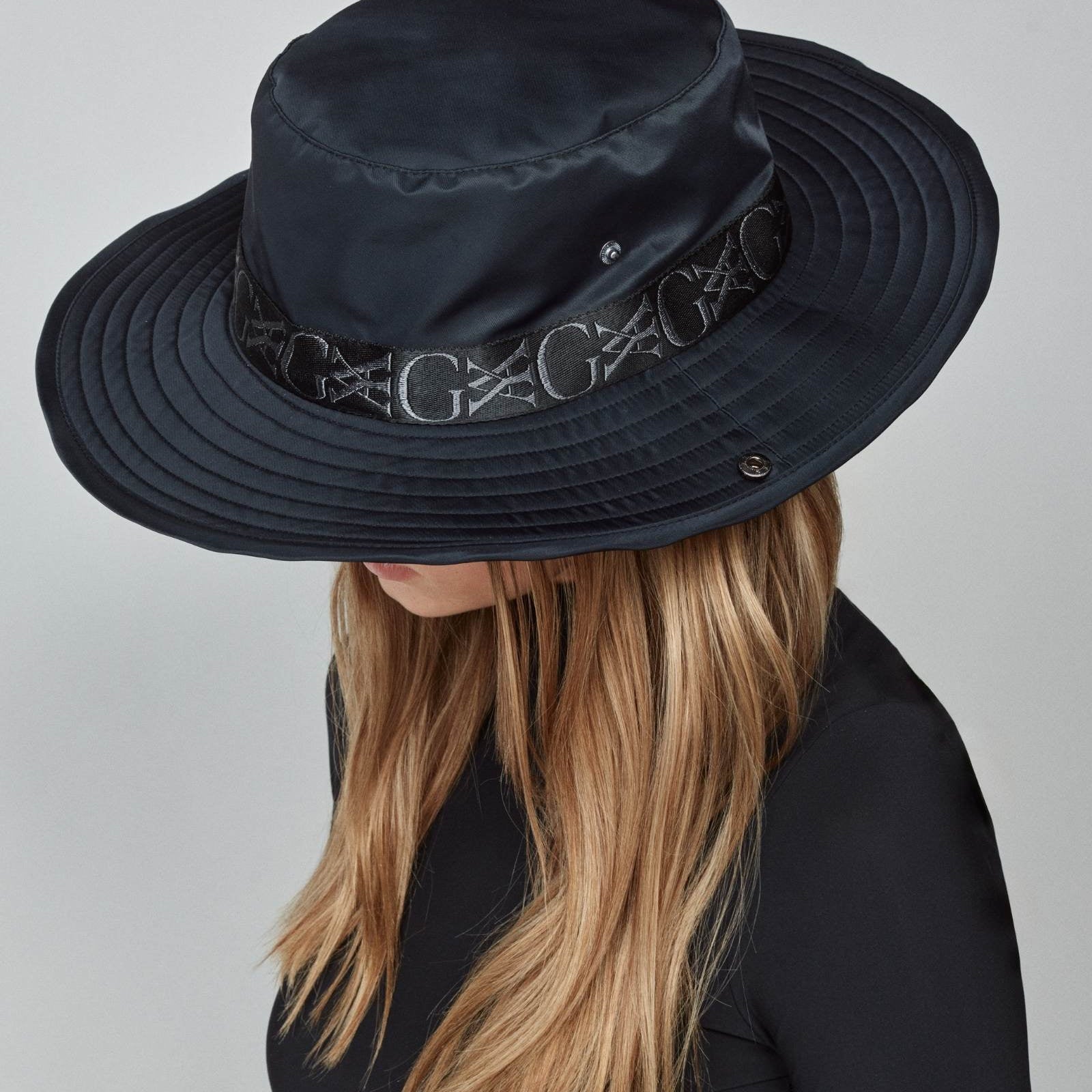 Monogram Hat Black - Yagya - Equiluxe Tack