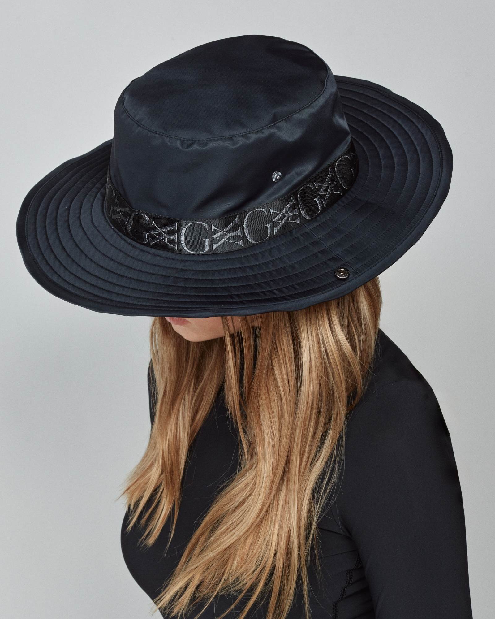 Monogram Hat Black - Yagya - Equiluxe Tack