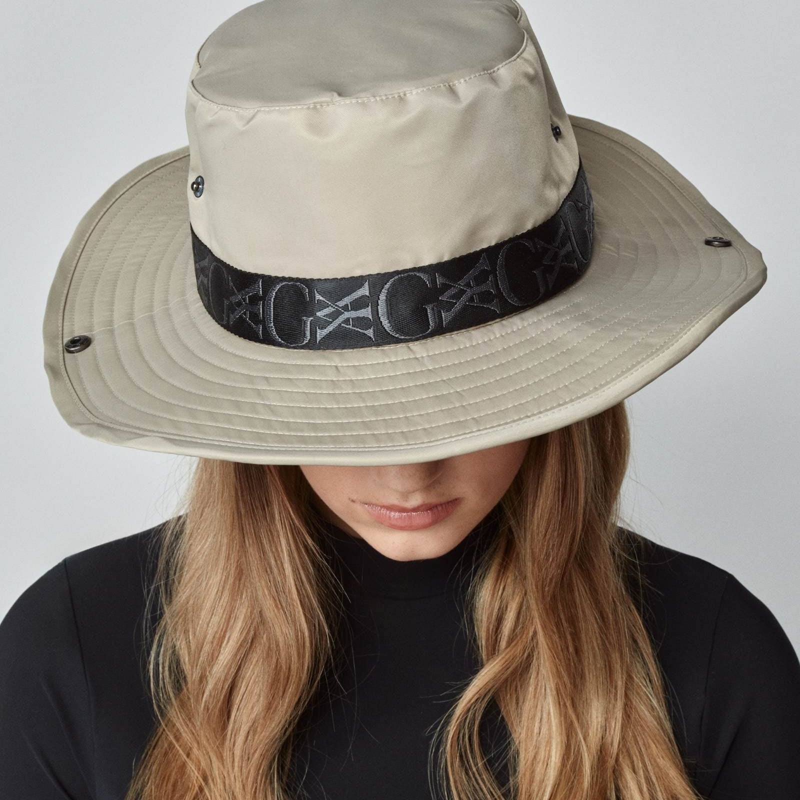 Monogram Hat Tan - Yagya - Equiluxe Tack