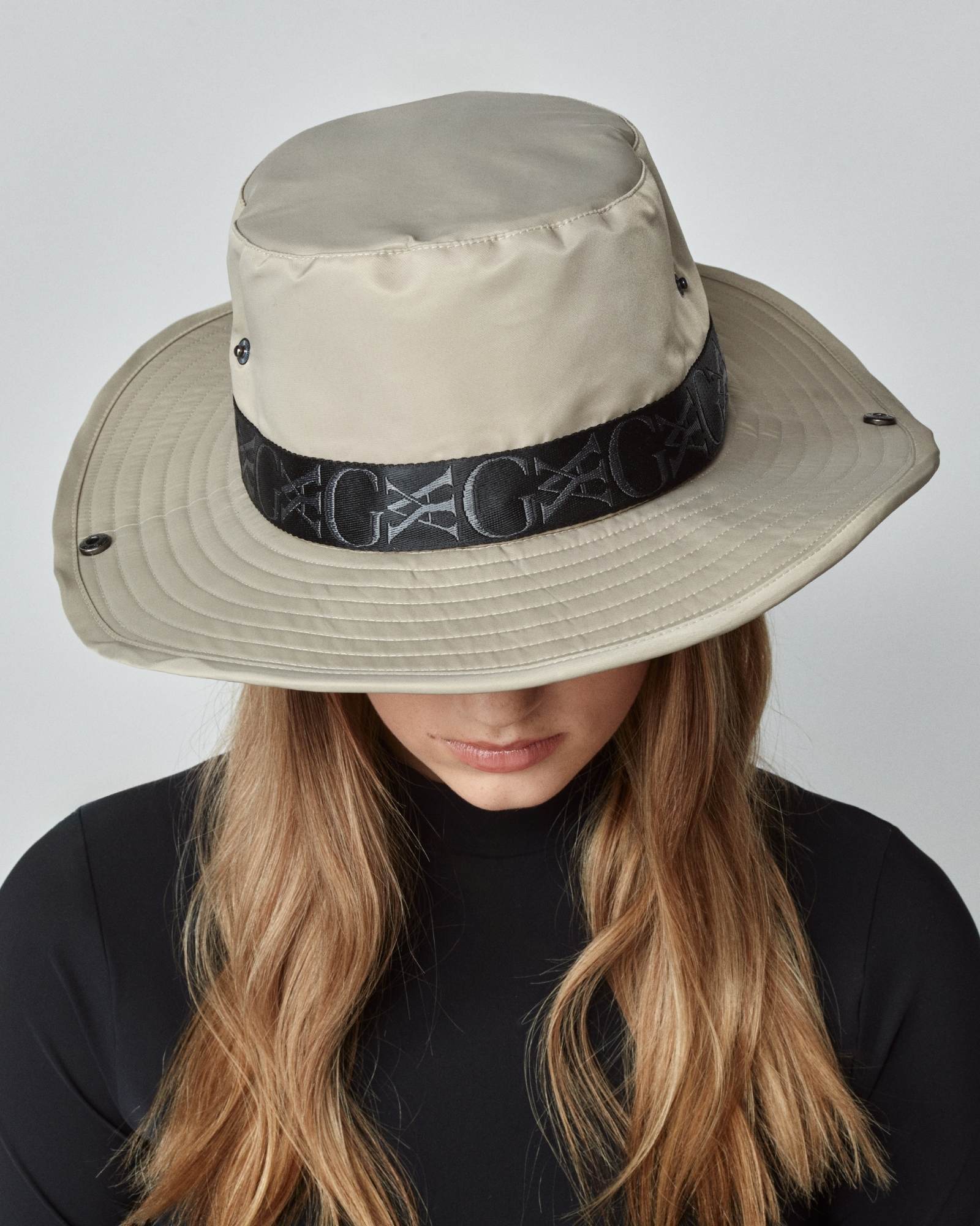 Monogram Hat Tan - Yagya - Equiluxe Tack