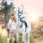 Moonstone Blue Fly Hat - Equestroom - Equiluxe Tack