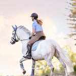 Moonstone Blue Saddle Pad - Equestroom - Equiluxe Tack