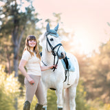 Moonstone Blue Saddle Pad Set - Equestroom - Equiluxe Tack