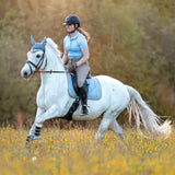 Moonstone Blue Saddle Pad Set - Equestroom - Equiluxe Tack