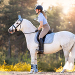 Moonstone Blue Saddle Pad Set - Equestroom - Equiluxe Tack