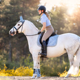 Moonstone Blue Saddle Pad Set - Equestroom - Equiluxe Tack