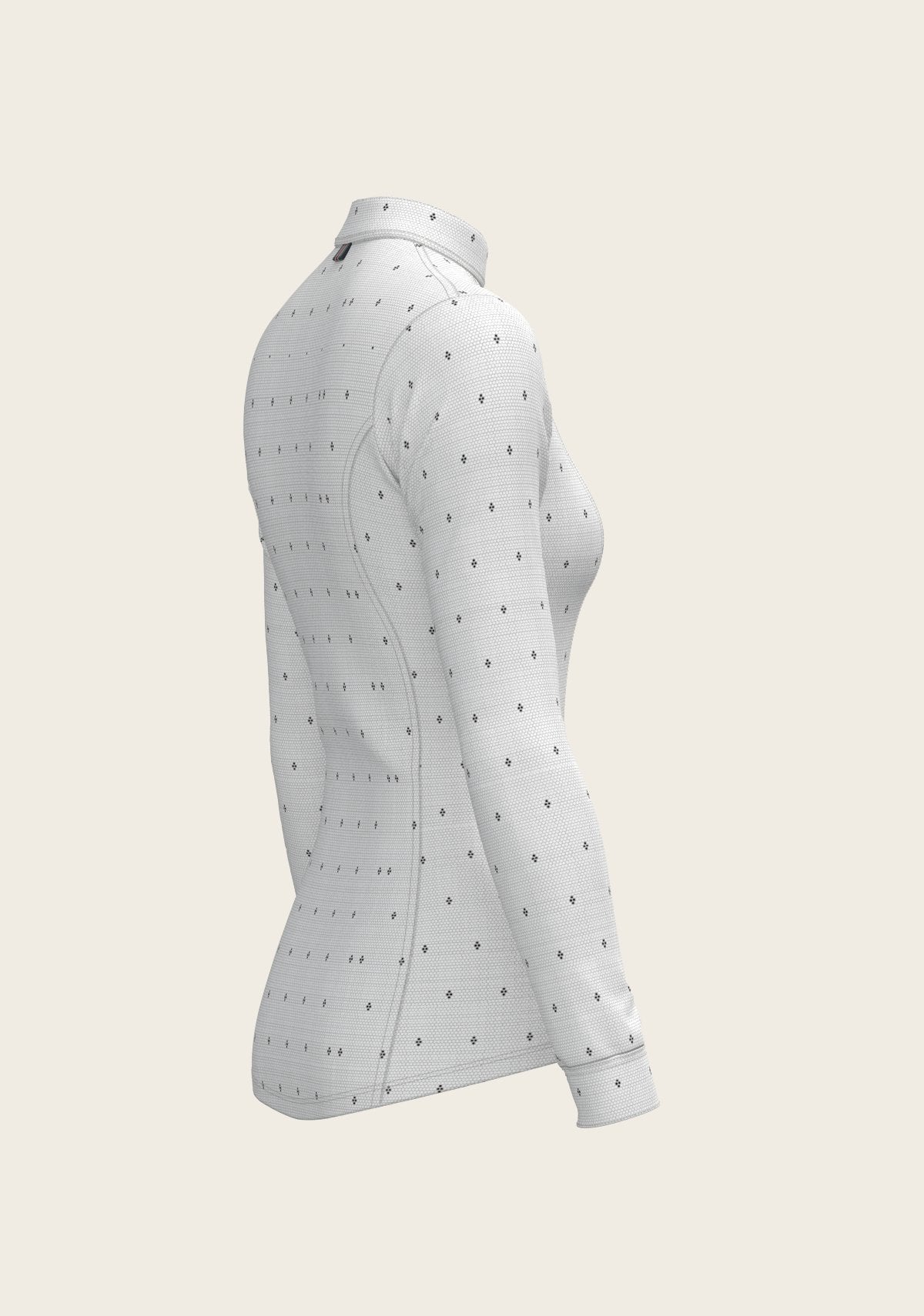 Mosaic 4 Dot Quarter Zip Sun Shirt - Espoir Equestrian - Equiluxe Tack