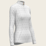 Mosaic 4 Dot Quarter Zip Sun Shirt - Espoir Equestrian - Equiluxe Tack