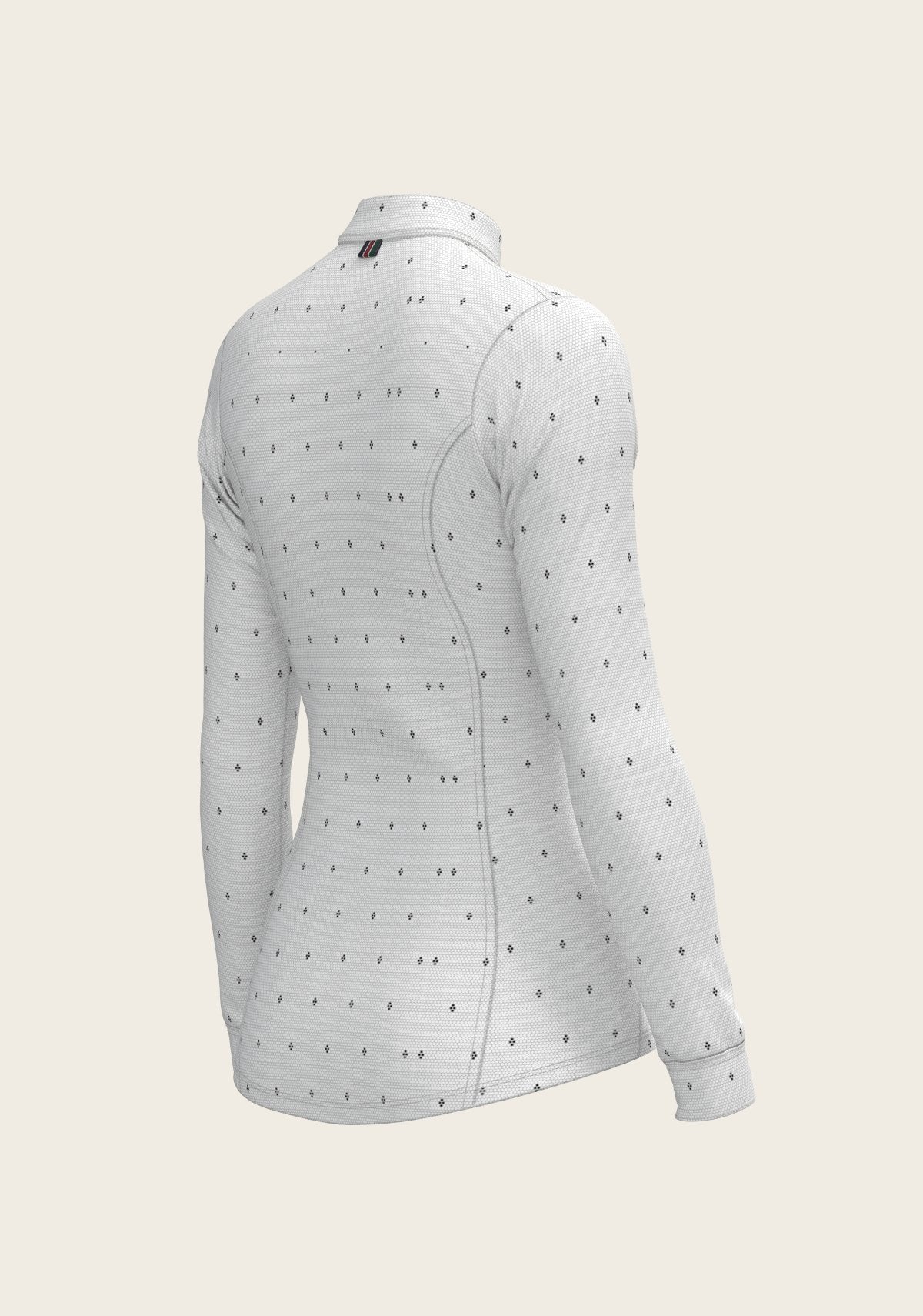 Mosaic 4 Dot Quarter Zip Sun Shirt - Espoir Equestrian - Equiluxe Tack