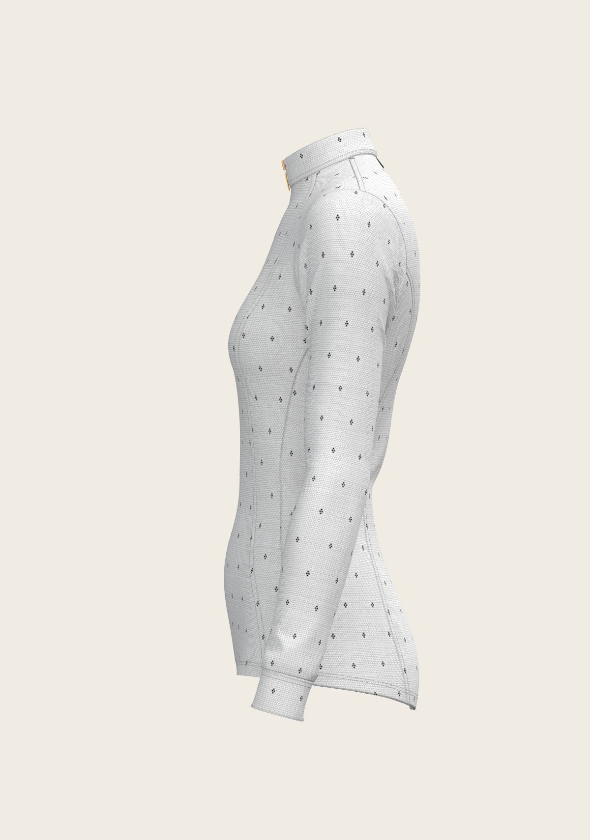 Mosaic 4 Dot Quarter Zip Sun Shirt - Espoir Equestrian - Equiluxe Tack