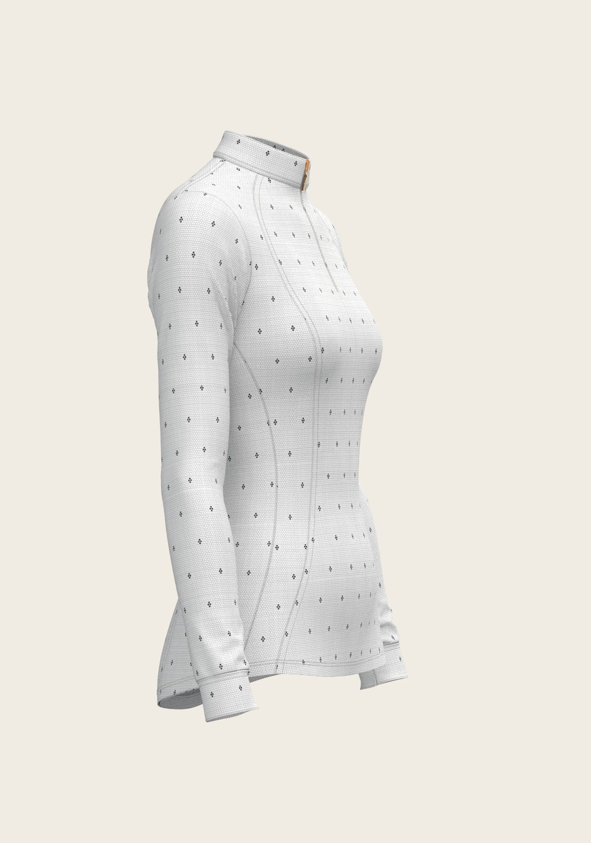 Mosaic 4 Dot Quarter Zip Sun Shirt - Espoir Equestrian - Equiluxe Tack