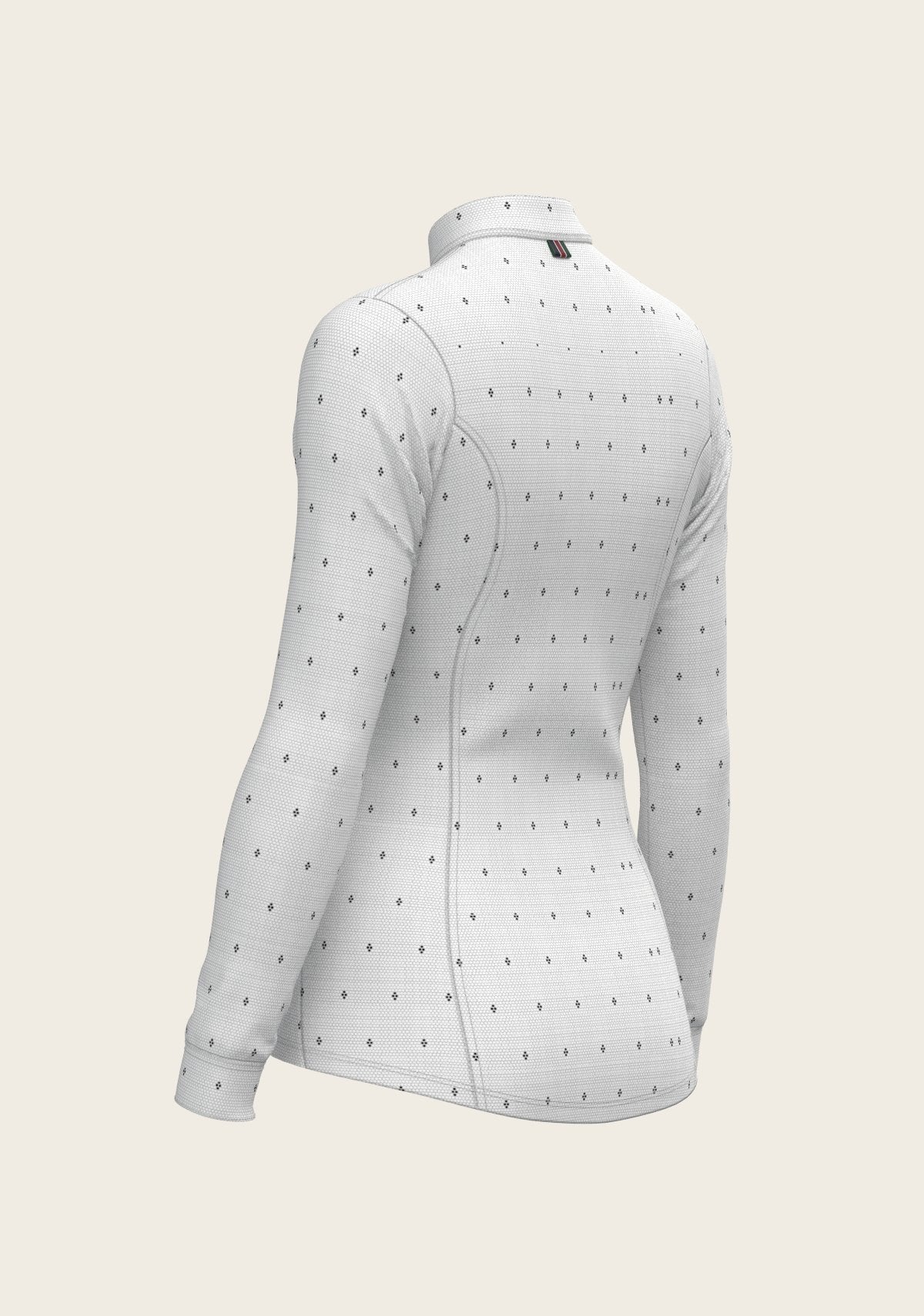 Mosaic 4 Dot Quarter Zip Sun Shirt - Espoir Equestrian - Equiluxe Tack