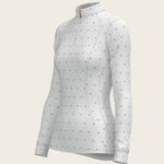 Mosaic 4 Dot Quarter Zip Sun Shirt - Espoir Equestrian - Equiluxe Tack